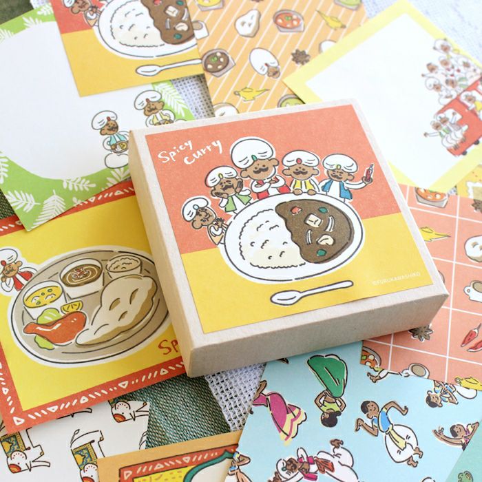 ナマステゆるインド　おりがみ小箱　おすそ分け　36枚 ｵﾝﾗｲﾝ限定 おりがみ小箱 ﾅﾏｽﾃゆるｲﾝﾄﾞ | 古川紙工公式オンライン