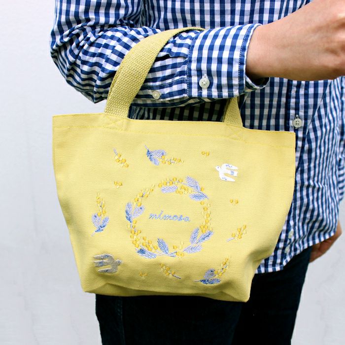 ｵﾝﾗｲﾝ限定 刺繍ﾐﾆﾊﾞｯｸﾞ ﾐﾓｻﾞ