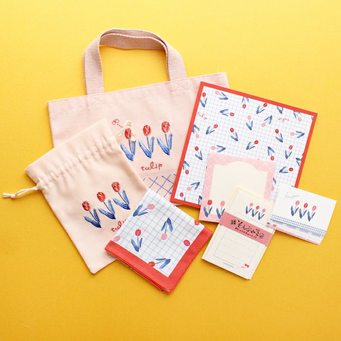 ｵﾝﾗｲﾝ限定 刺繍ﾐﾆﾊﾞｯｸﾞ ﾁｭｰﾘｯﾌﾟ