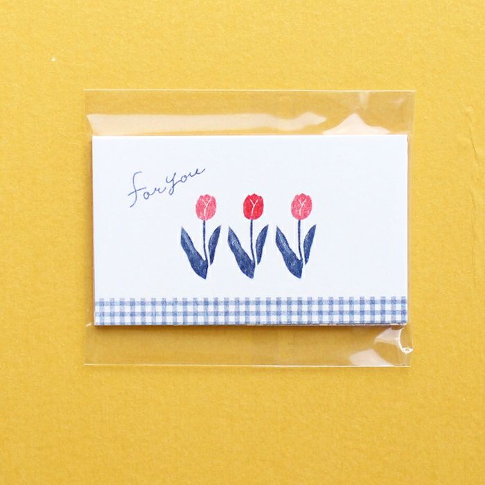 ｵﾝﾗｲﾝ限定 ﾐﾆｶｰﾄﾞ ﾁｭｰﾘｯﾌﾟ