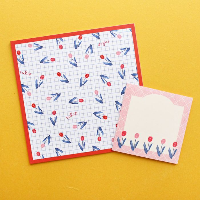 ｵﾝﾗｲﾝ限定 柄紙ｾｯﾄ ﾁｭｰﾘｯﾌﾟ