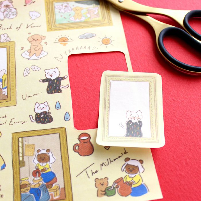 ｵﾝﾗｲﾝ限定 ｼｰﾙｼｰﾄ Museum Animals