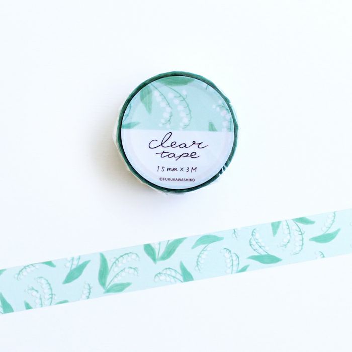 ｵﾝﾗｲﾝ限定 ｸﾘｱﾃｰﾌﾟ すずらん