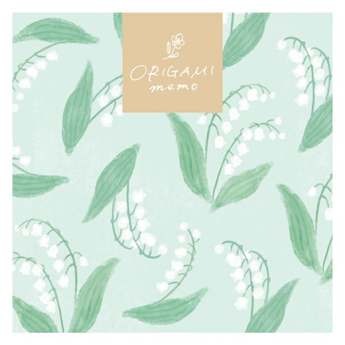 ｵﾝﾗｲﾝ限定 ORIGAMI memo すずらん