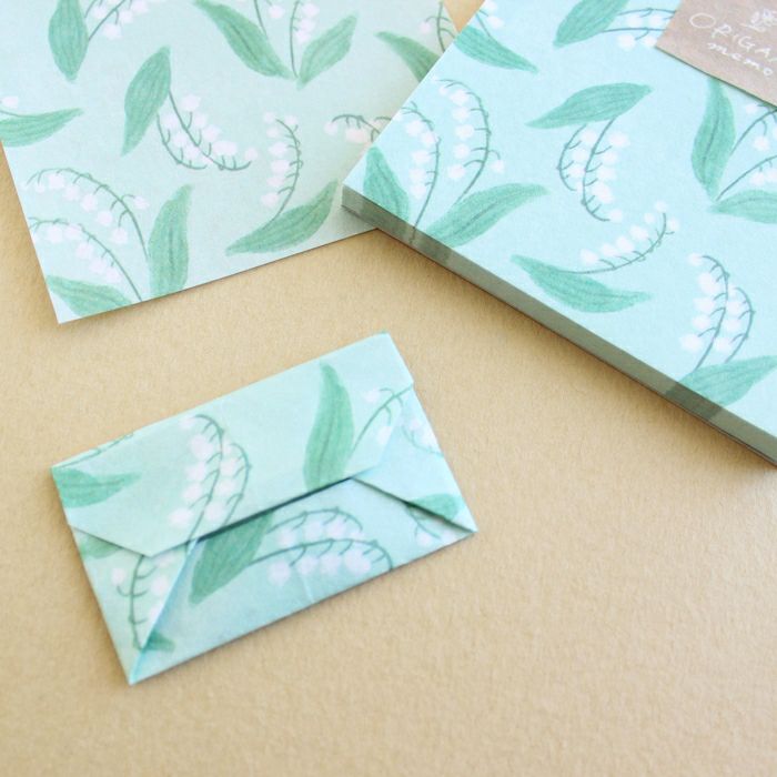 ｵﾝﾗｲﾝ限定 ORIGAMI memo すずらん