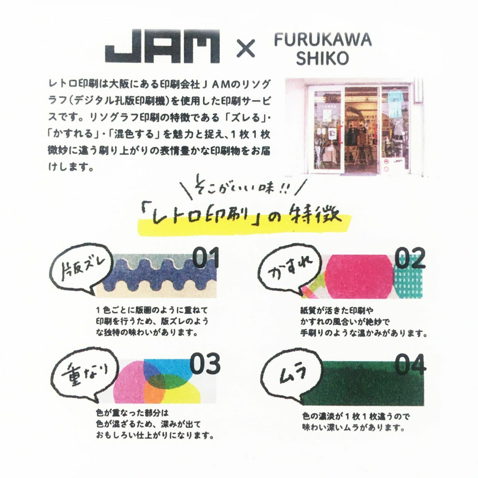 ﾘｱｸｼｮﾝにゃんこ ﾚﾄﾛ印刷ﾎﾟｽﾄｶｰﾄﾞ