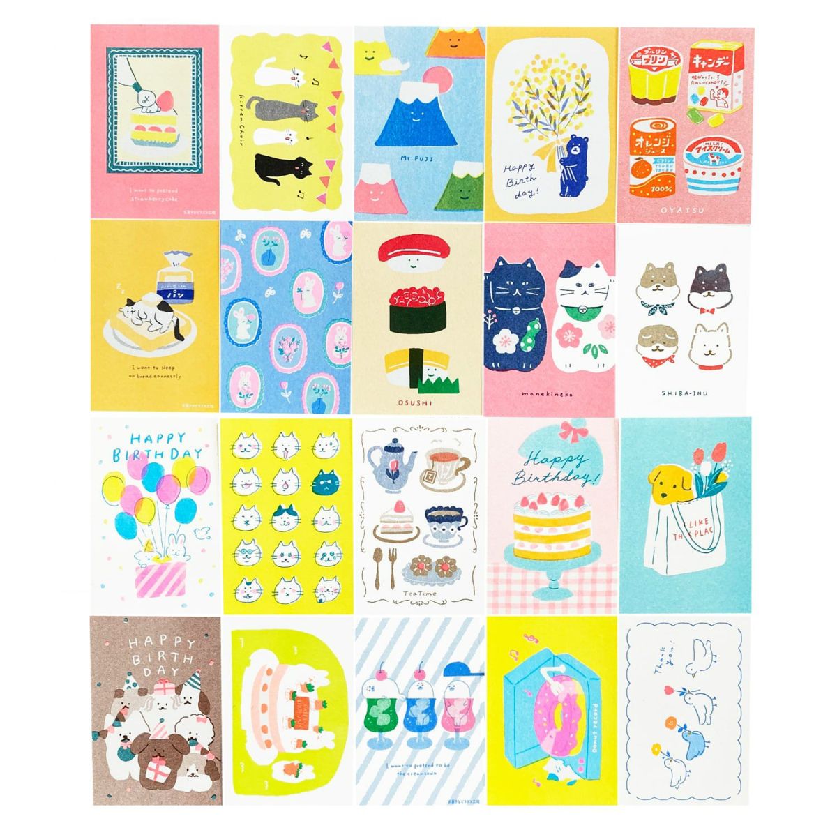 ﾃｨｰﾀｲﾑ ﾚﾄﾛ印刷ﾎﾟｽﾄｶｰﾄﾞ