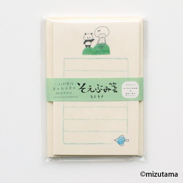 そえぶみ箋 そよそよ kokoromoyou | 古川紙工公式オンラインショップ