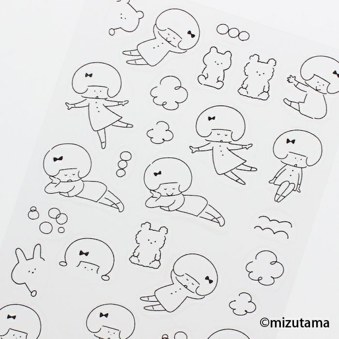 重ねてﾃﾞｺるｼｰﾙｼｰﾄ ふわふわ kokoromoyou