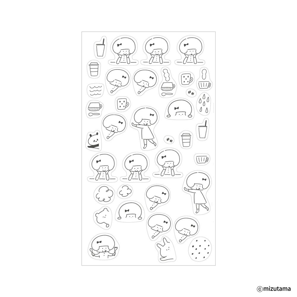 重ねてﾃﾞｺるｼｰﾙｼｰﾄ まったり kokoromoyou