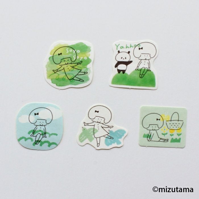 和紙ﾌﾚｰｸｼｰﾙ そよそよ kokoromoyou