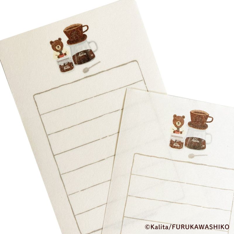 そえぶみ箋 after lunch ｶﾘﾀ | 古川紙工公式オンラインショップ