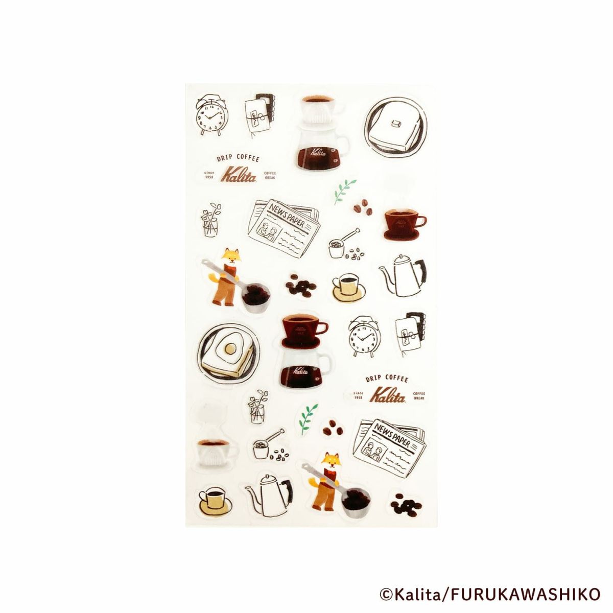 透明ｼｰﾙｼｰﾄ morning ｶﾘﾀ