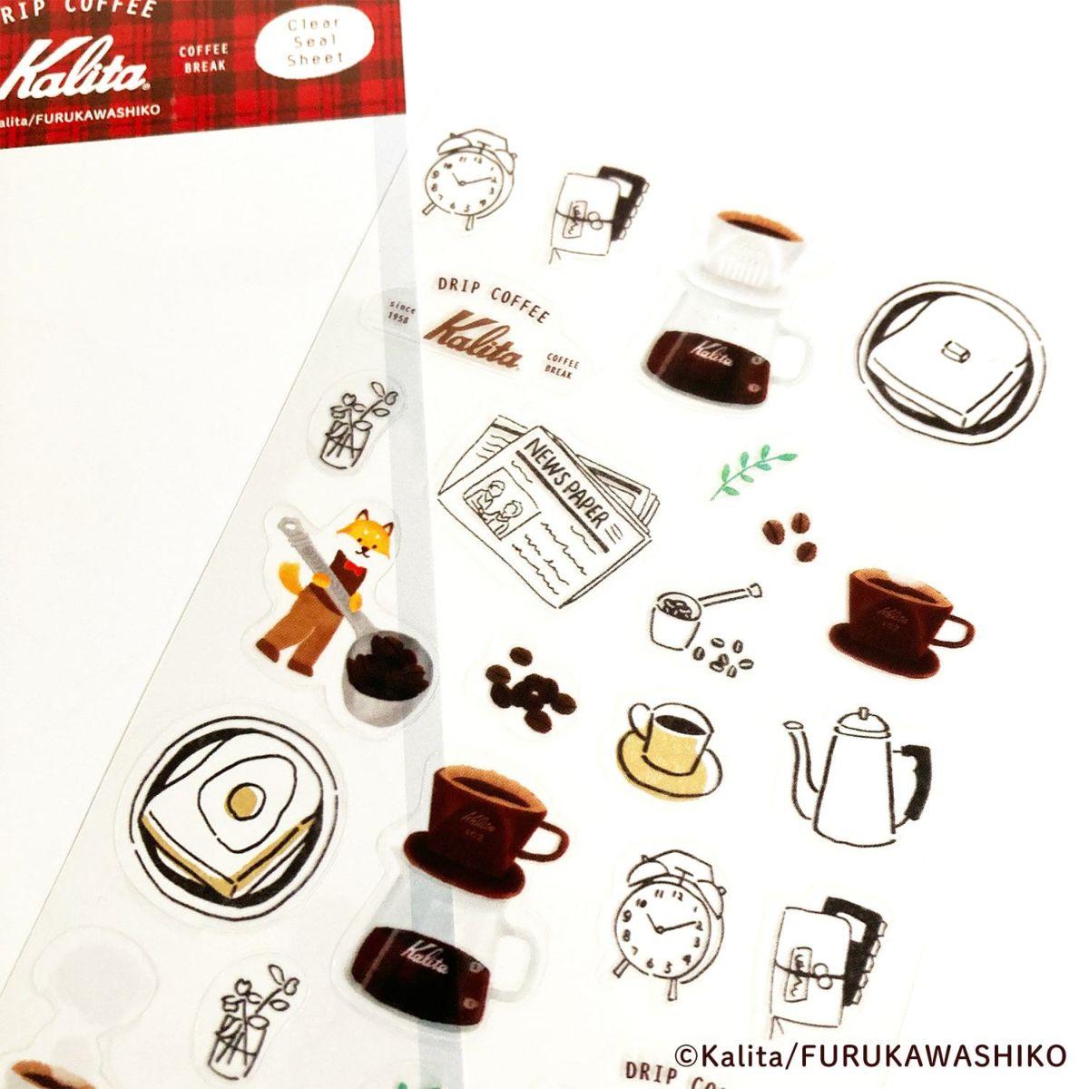 透明ｼｰﾙｼｰﾄ morning ｶﾘﾀ