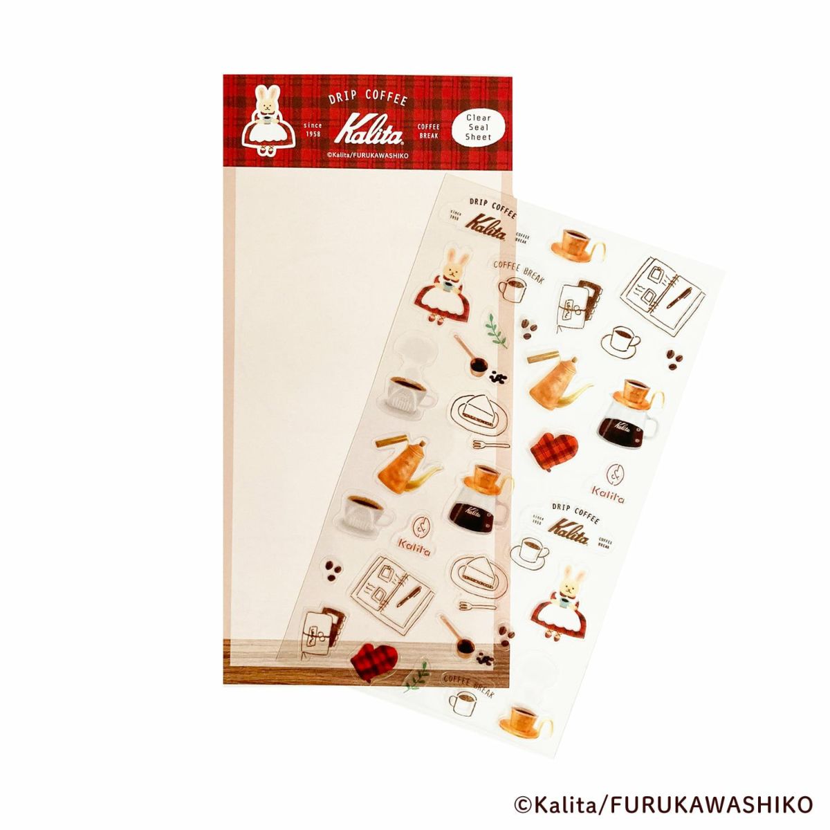 透明ｼｰﾙｼｰﾄ afternoon ｶﾘﾀ