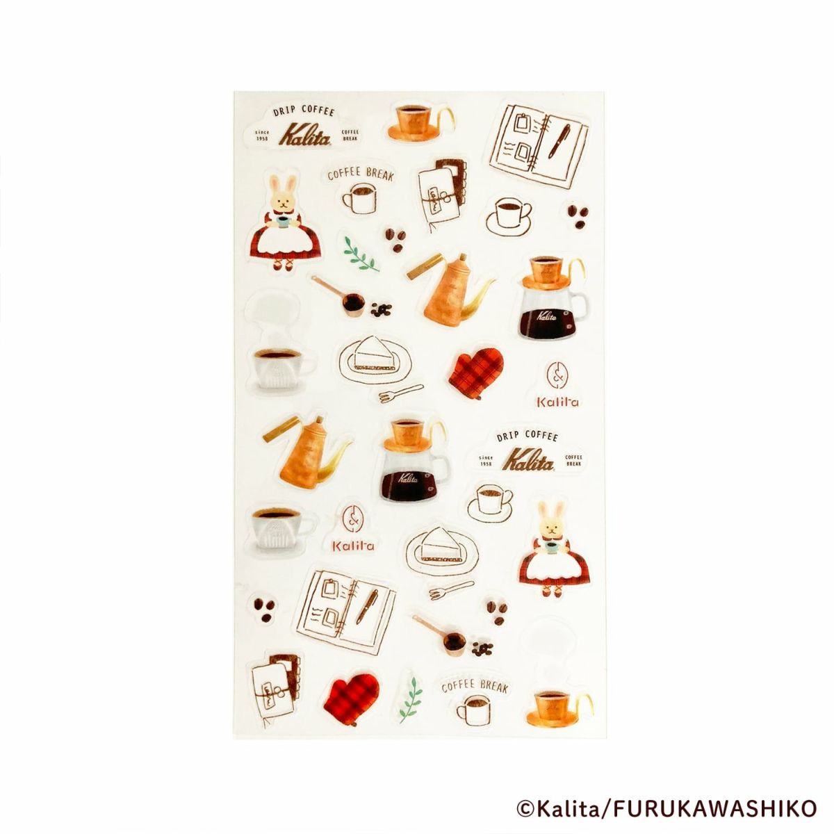 透明ｼｰﾙｼｰﾄ afternoon ｶﾘﾀ