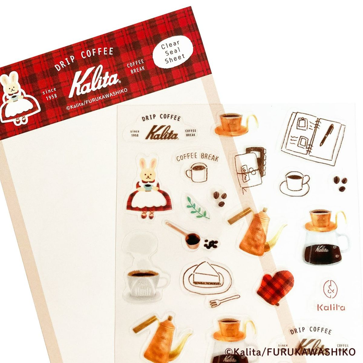 透明ｼｰﾙｼｰﾄ afternoon ｶﾘﾀ