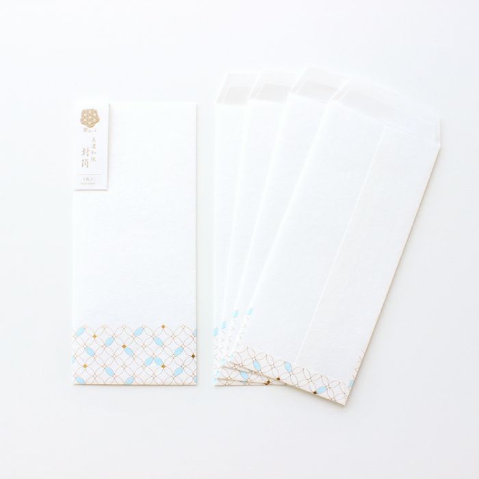 翠sui 美濃和紙 便箋 青海波文様
