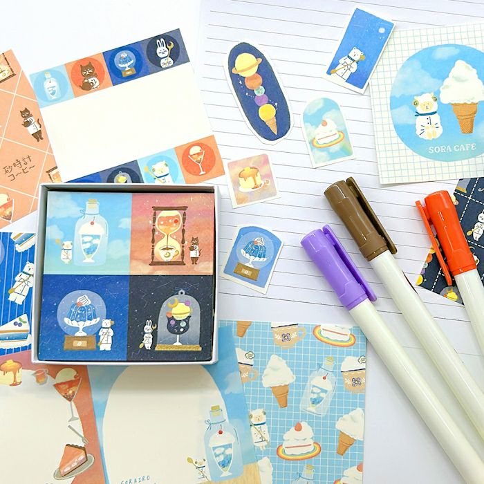 ｵﾝﾗｲﾝ限定 おりがみ小箱 SORA CAFE