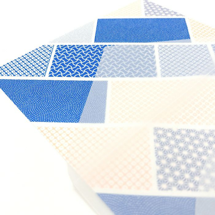 結々yuiyui  美濃和紙 ﾚﾀｰｾｯﾄ 小紋柄