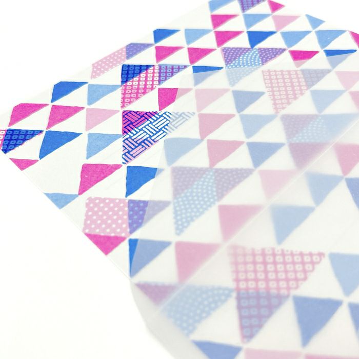 結々yuiyui  美濃和紙 ﾚﾀｰｾｯﾄ 鱗文様