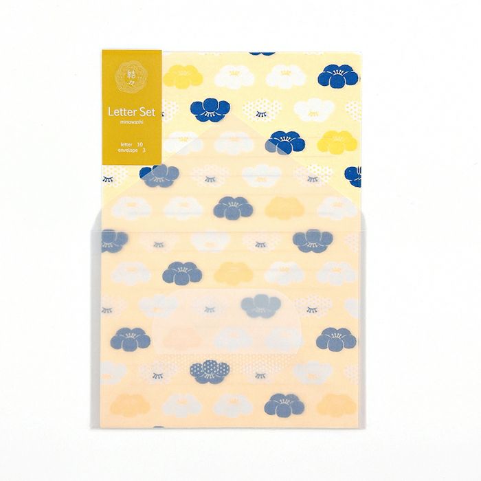 結々yuiyui  美濃和紙 ﾚﾀｰｾｯﾄ 梅