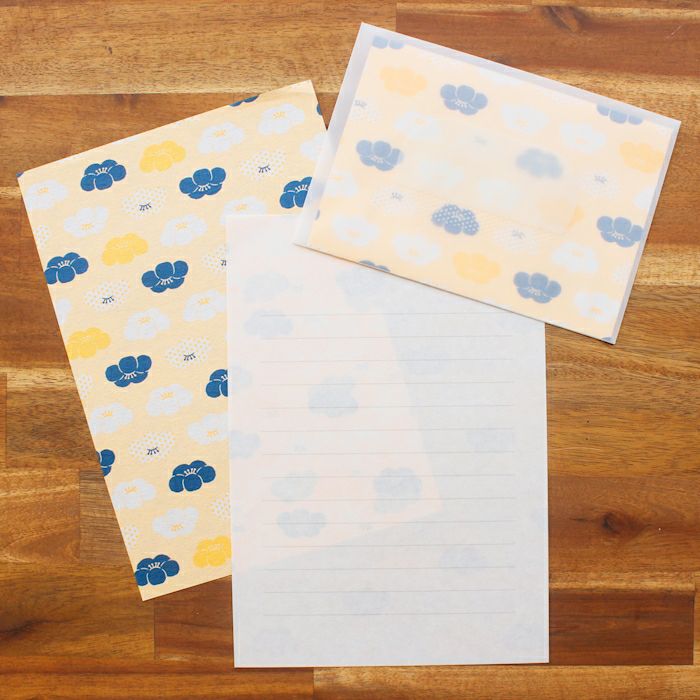 結々yuiyui  美濃和紙 ﾚﾀｰｾｯﾄ 梅