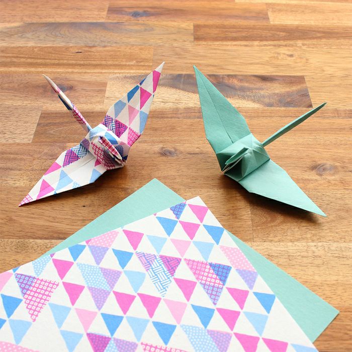 結々yuiyui 美濃和紙 折り紙 鱗文様