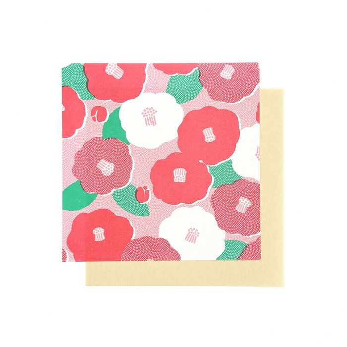 結々yuiyui 美濃和紙 折り紙 椿