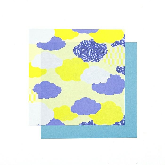 結々yuiyui 美濃和紙 折り紙 雲