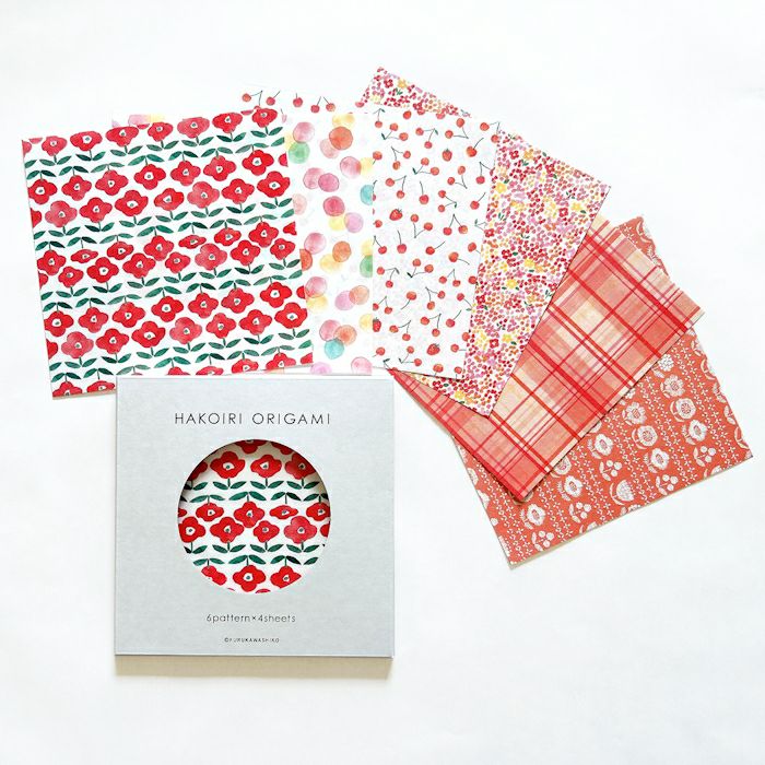 ｵﾝﾗｲﾝ限定 HAKOIRI ORIGAMI warm color 1