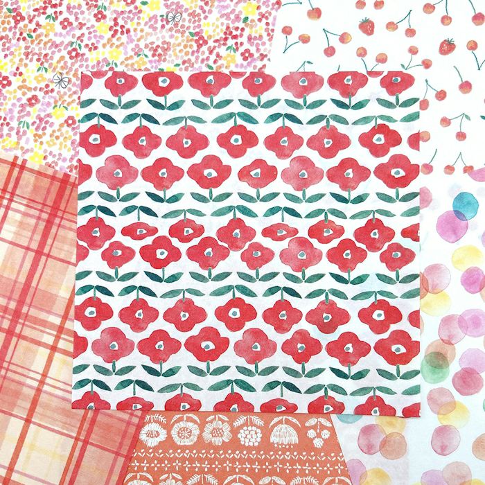 ｵﾝﾗｲﾝ限定 HAKOIRI ORIGAMI warm color 1