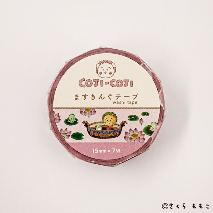 ますきんぐﾃｰﾌﾟ ﾋﾟﾝｸ ｺｼﾞｺｼﾞ