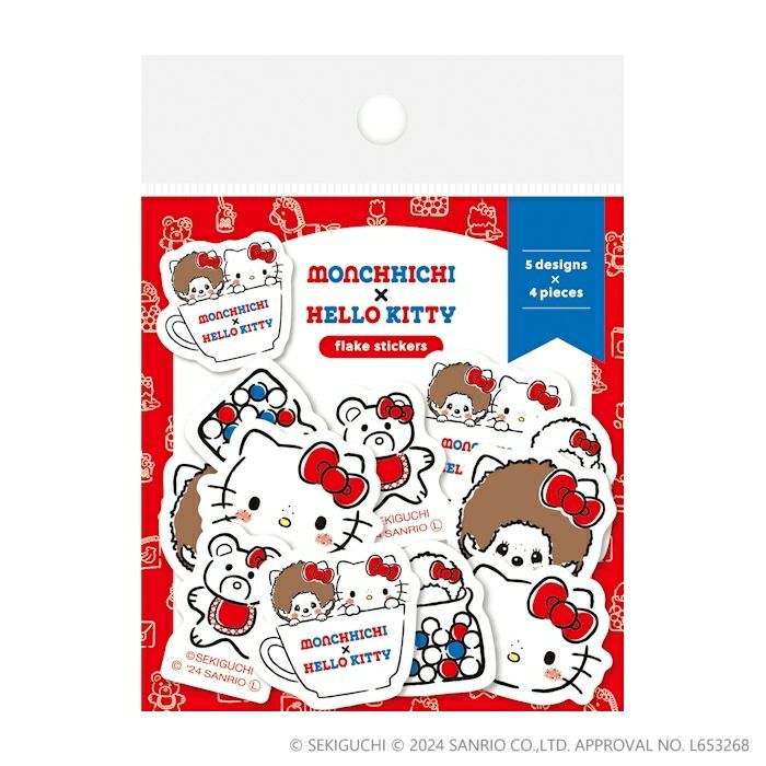 和紙ﾌﾚｰｸｼｰﾙ ｽﾀﾝﾀﾞｰﾄﾞA ﾓﾝﾁｯﾁ×ﾊﾛｰｷﾃｨ