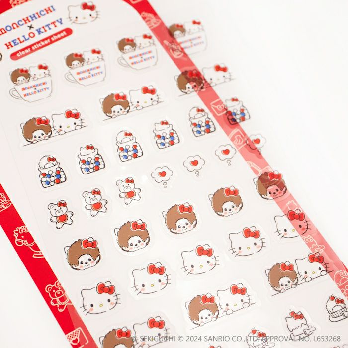 透明ｼｰﾙｼｰﾄ ｽﾀﾝﾀﾞｰﾄﾞA ﾓﾝﾁｯﾁ×ﾊﾛｰｷﾃｨ