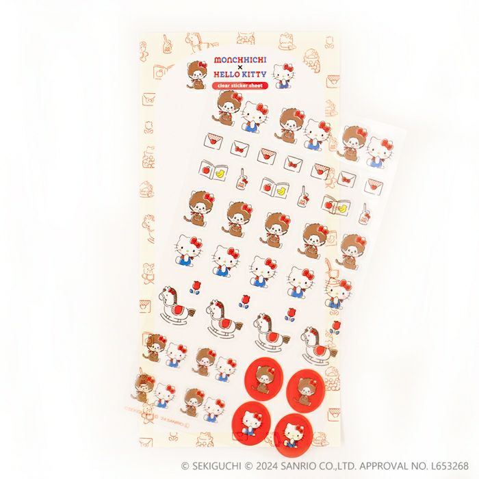 透明ｼｰﾙｼｰﾄ ｽﾀﾝﾀﾞｰﾄﾞB ﾓﾝﾁｯﾁ×ﾊﾛｰｷﾃｨ