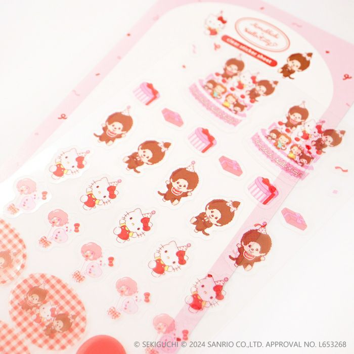 透明ｼｰﾙｼｰﾄ ﾊﾟｰﾃｨｰB ﾓﾝﾁｯﾁ×ﾊﾛｰｷﾃｨ