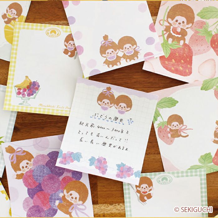 ﾒﾓﾊﾟｯﾄﾞ いちご ﾓﾝﾁｯﾁ | 古川紙工公式オンラインショップ