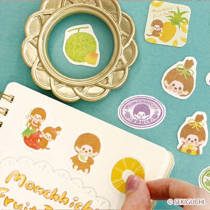 和紙ﾌﾚｰｸｼｰﾙ ぶどう ﾓﾝﾁｯﾁ