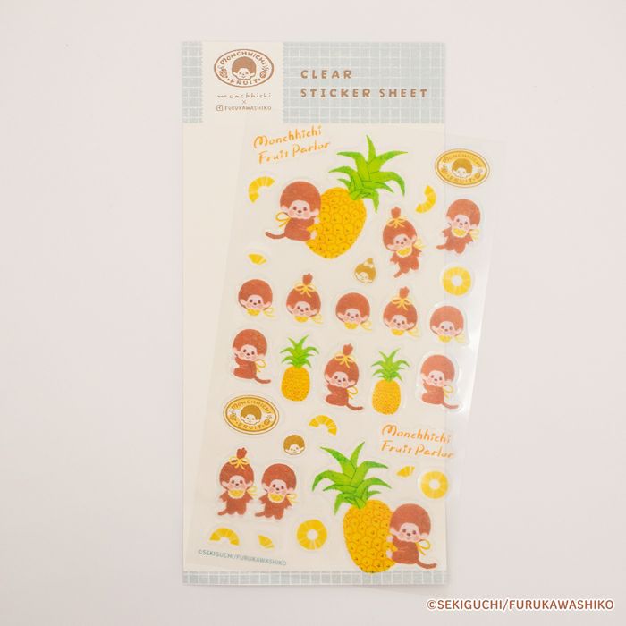 透明ｼｰﾙｼｰﾄ ﾊﾟｲﾝ ﾓﾝﾁｯﾁ