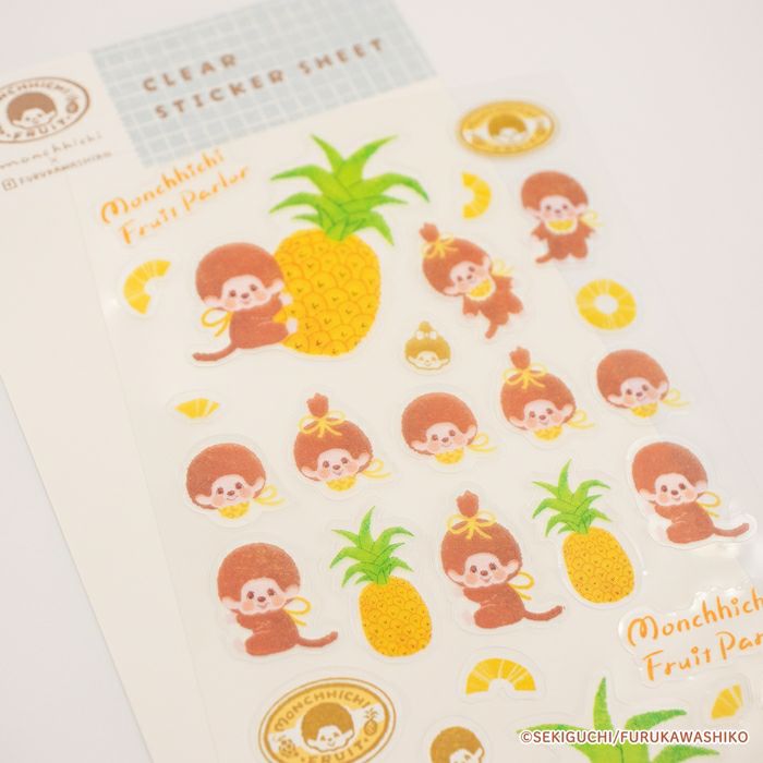 透明ｼｰﾙｼｰﾄ ﾊﾟｲﾝ ﾓﾝﾁｯﾁ