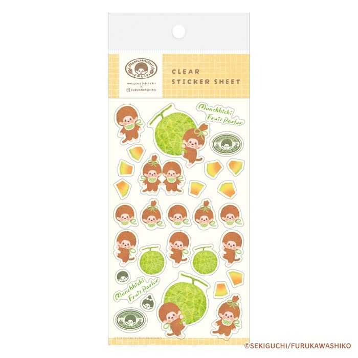 透明ｼｰﾙｼｰﾄ ﾒﾛﾝ ﾓﾝﾁｯﾁ