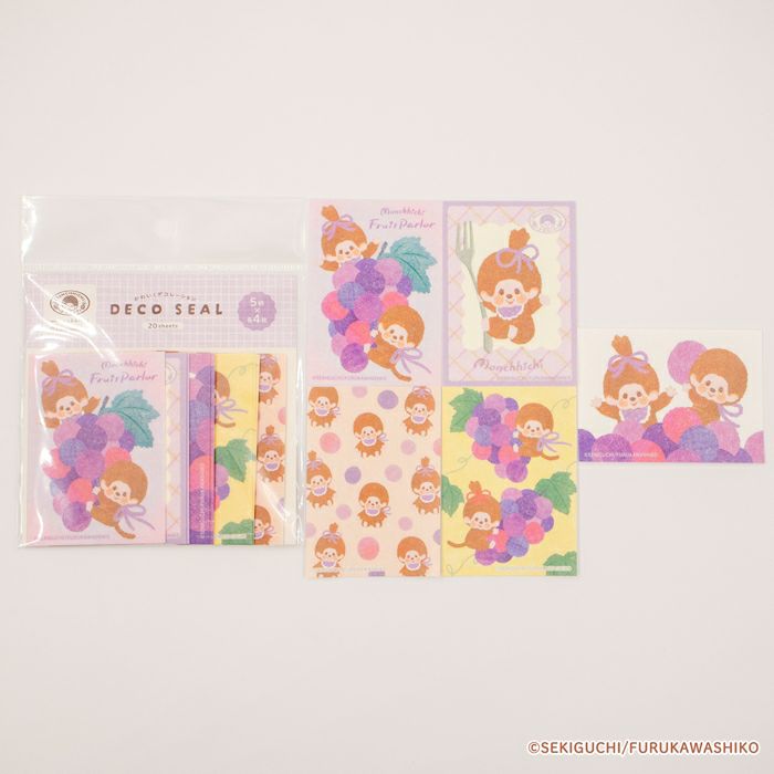 ﾃﾞｺｼｰﾙ ぶどう ﾓﾝﾁｯﾁ