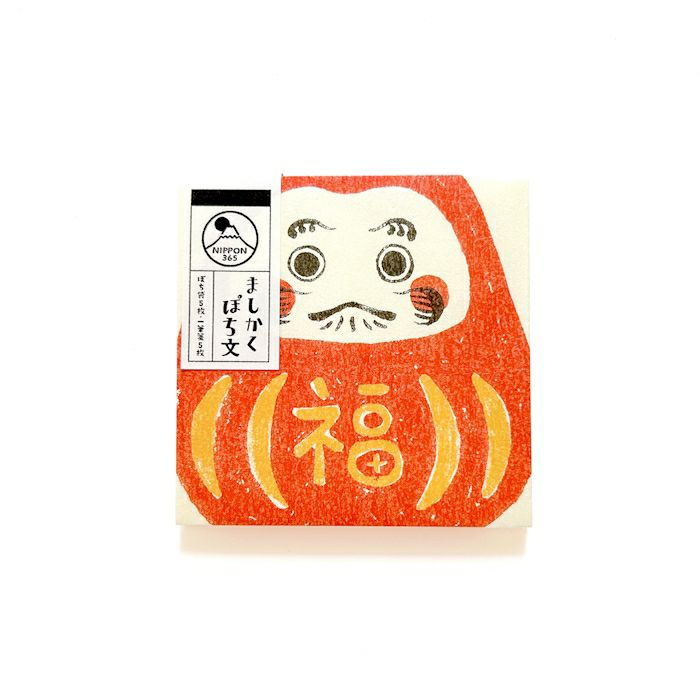 NIPPON365  美濃和紙 ましかくぽち文 だるま