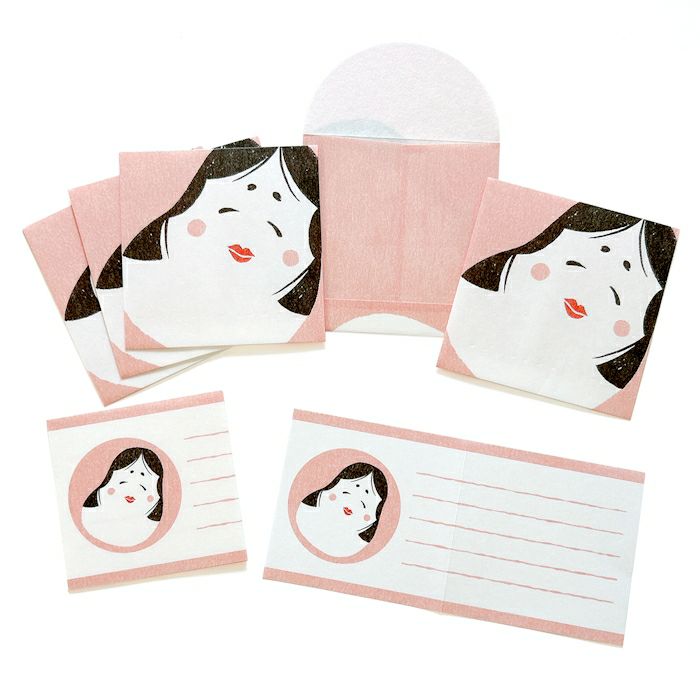 NIPPON365  美濃和紙 ましかくぽち文 おたふく