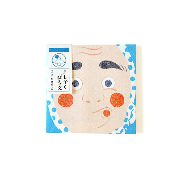 NIPPON365  美濃和紙 ましかくぽち文 ひょっとこ