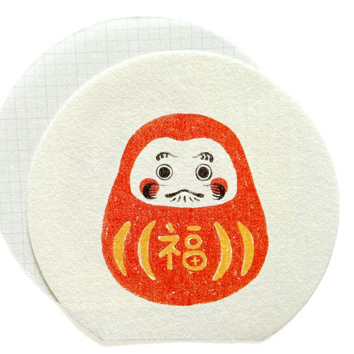 NIPPON365  美濃和紙 丸めも だるま