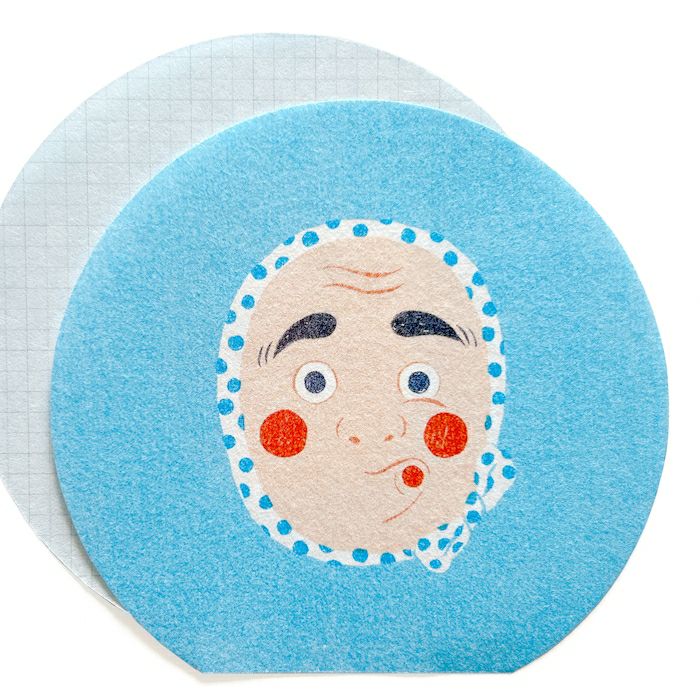 NIPPON365  美濃和紙 丸めも ひょっとこ