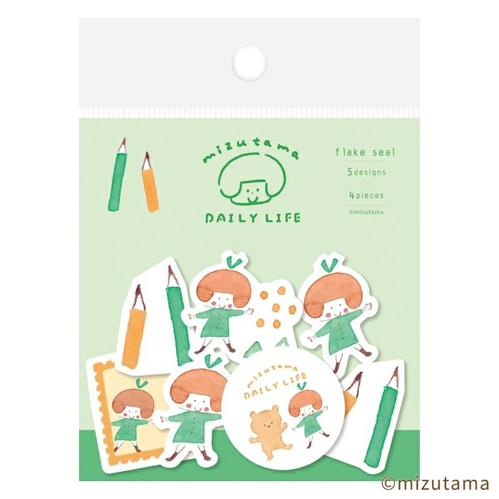 和紙ﾌﾚｰｸｼｰﾙ たのしいお絵描き DAILY LIFE