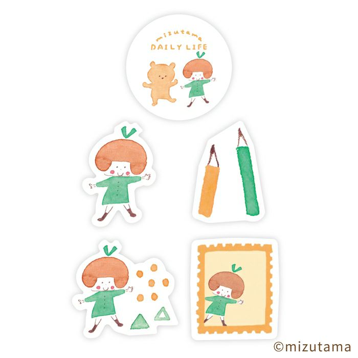 和紙ﾌﾚｰｸｼｰﾙ たのしいお絵描き DAILY LIFE | 古川紙工公式